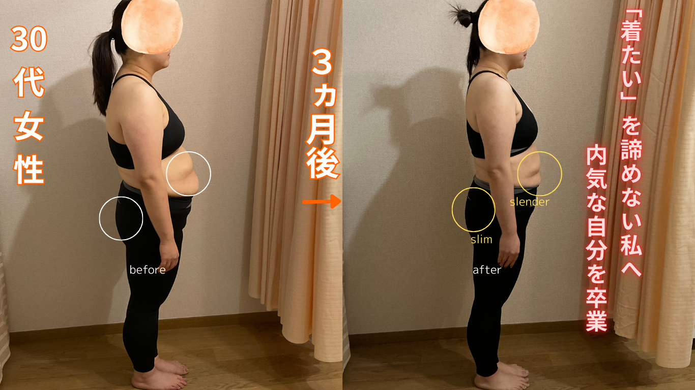 ダイエットビフォーアフター横